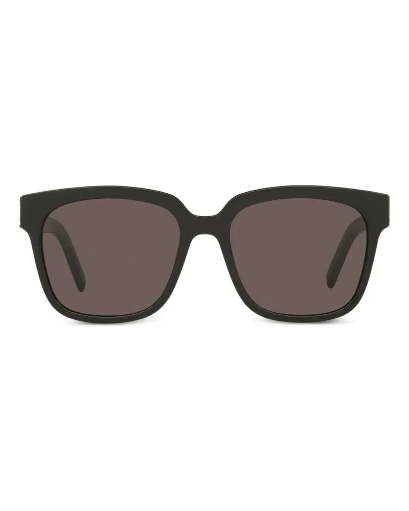 Saint Laurent Eckige SL 40 Sonnenbrille - Schwarz Schwarz