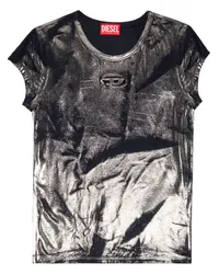 Diesel T-Angie-P1 T-Shirt Schwarz