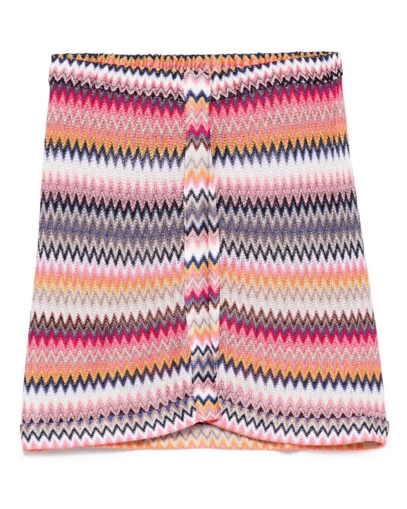 Missoni Pareo mit Zickzackmuster - Blau Blau