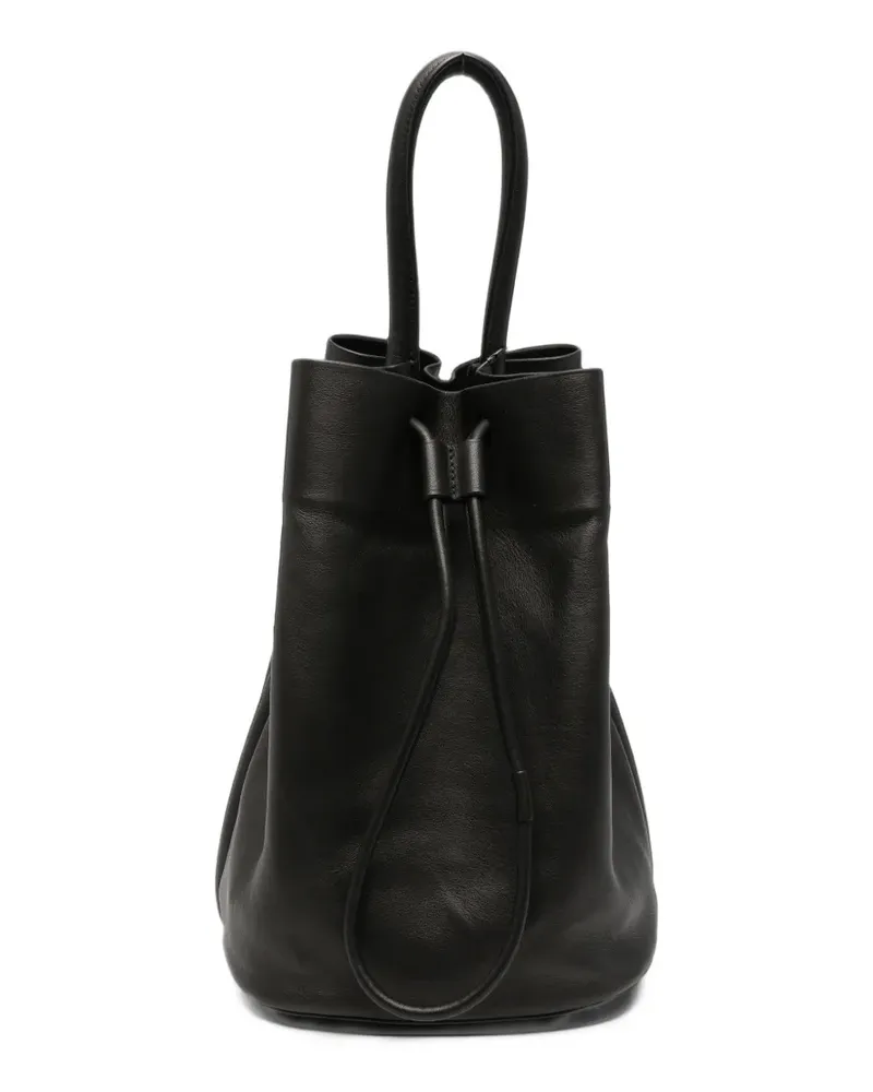 Uma Wang medium Sac leather bucket bag - Schwarz Schwarz