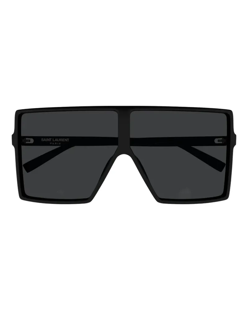 Saint Laurent SL 909 Betty S square-frame sunglasses - Schwarz Schwarz