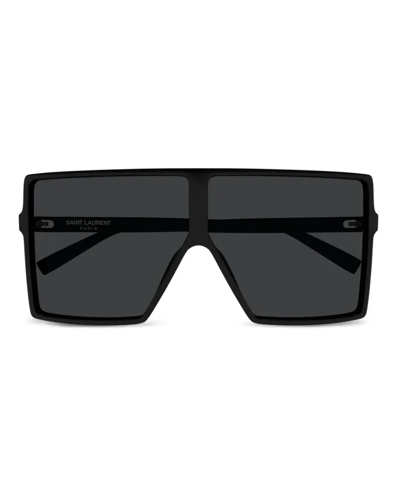 Saint Laurent SL 909 Betty S square-frame sunglasses - Schwarz Schwarz