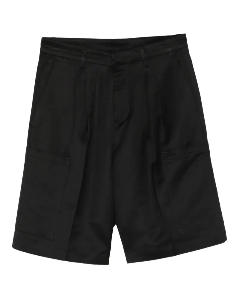 Costumein pleated cargo shorts - Schwarz Schwarz