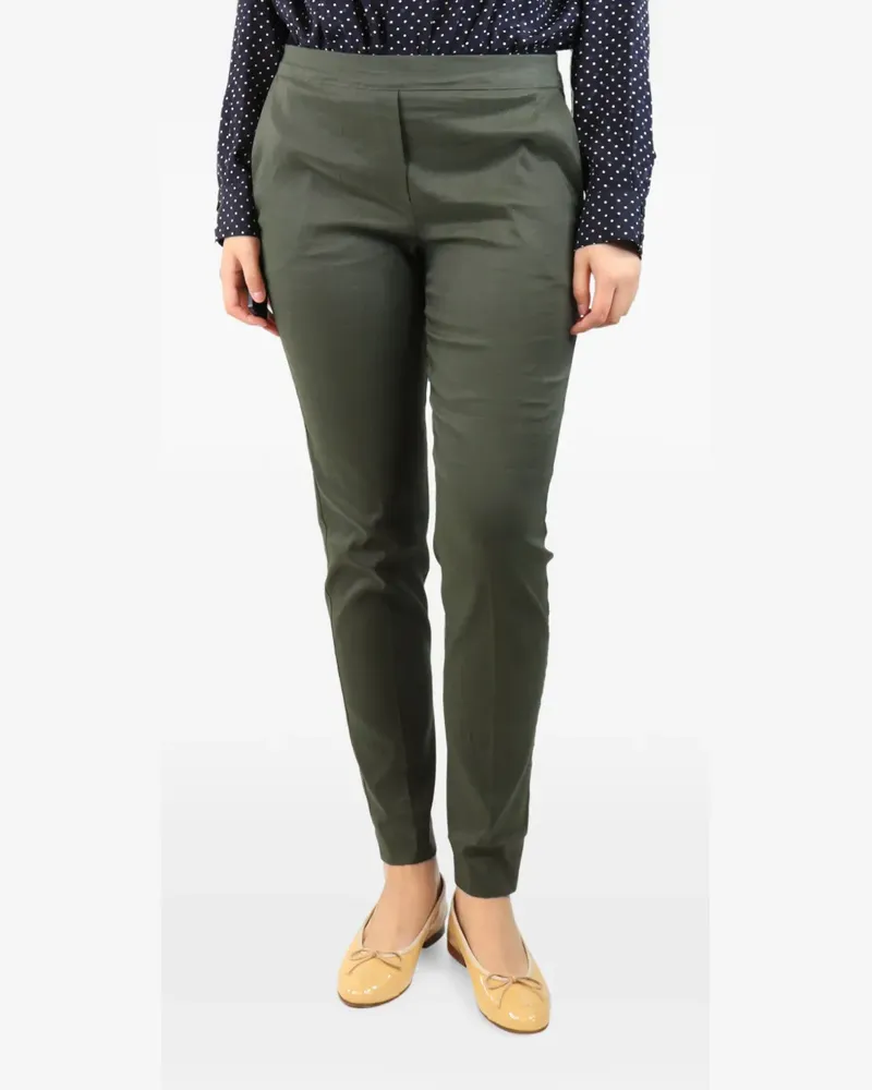 D.EXTERIOR elasticated slim-fit trousers - Grün Grün