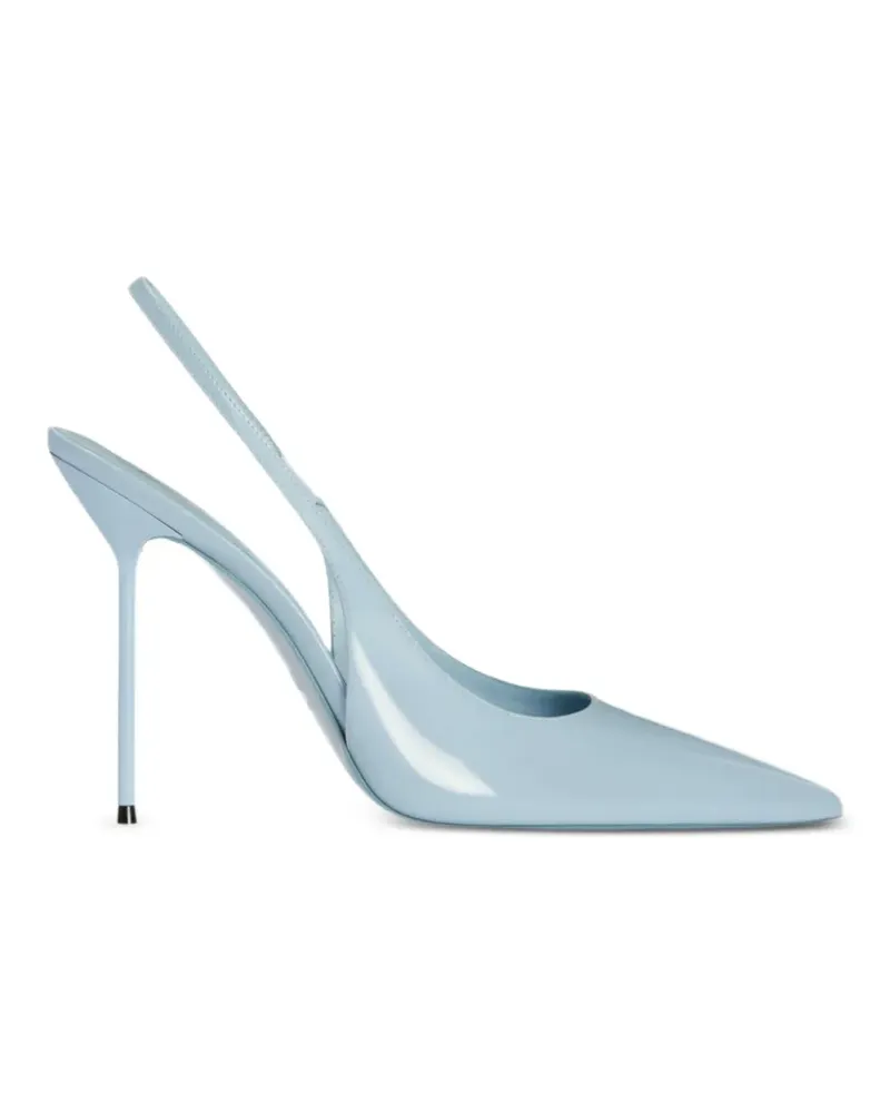 Paris Texas Spitze Lidia Slingback-Pumps - Blau Blau