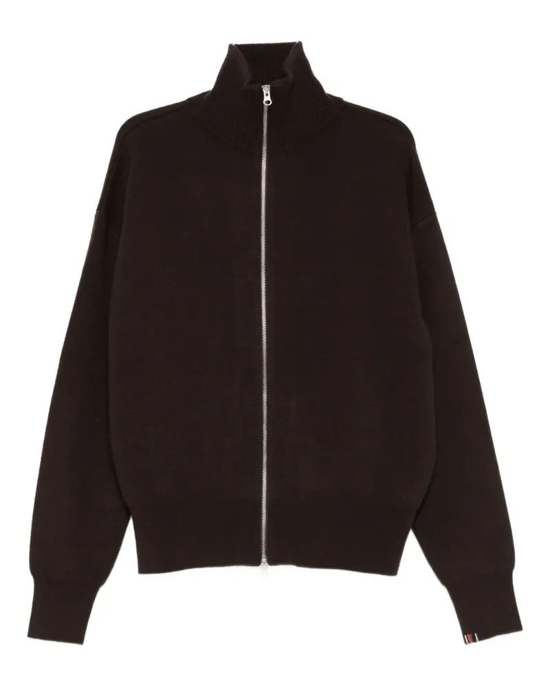 extreme cashmere XTRA OUT Pullover mit Reißverschluss - Braun Braun