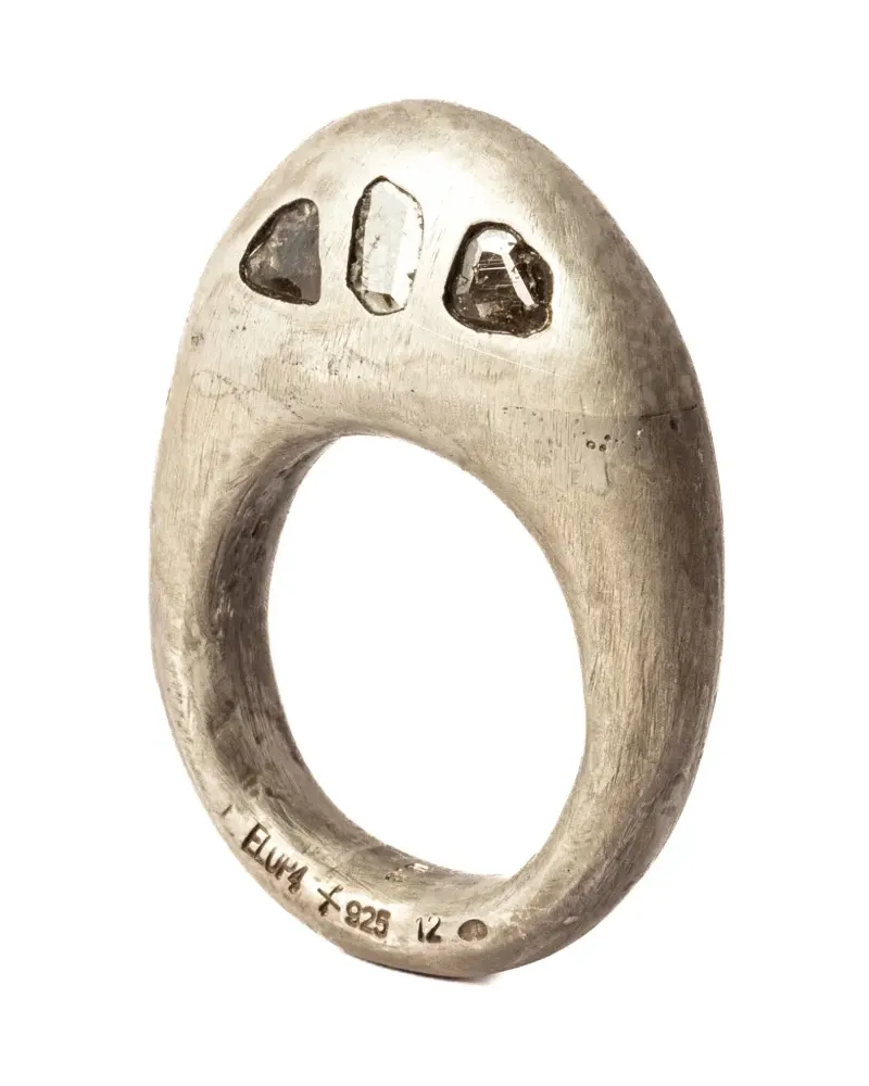 Parts Of Four Tall Mountain Diamant-Ring - Silber Silber
