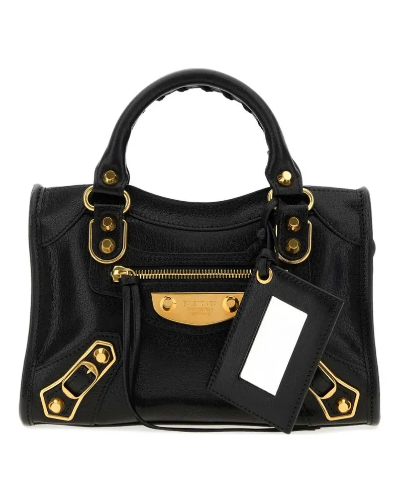 Balenciaga mini Le City Uptown tote bag - Schwarz Schwarz
