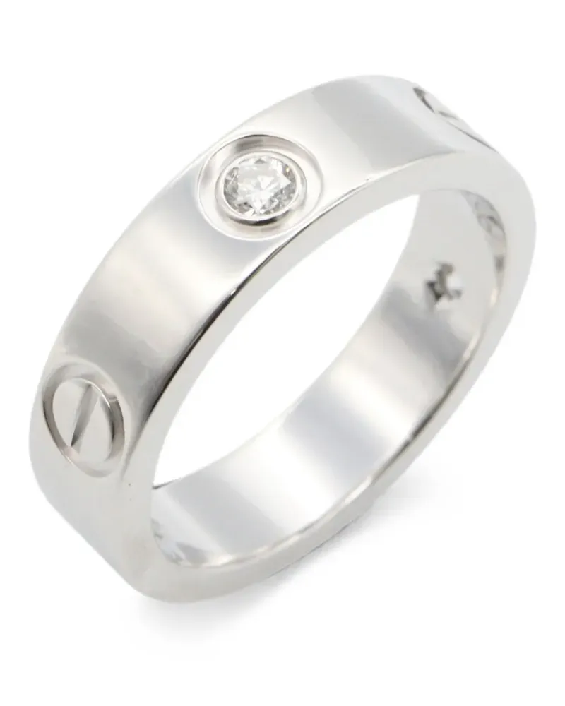 Cartier Love diamond ring - Silber Silber