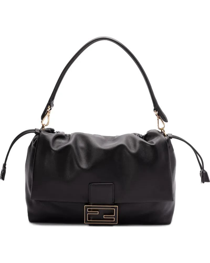 Fendi Pre-owned Mamma Baguette Schultertasche - Schwarz Schwarz