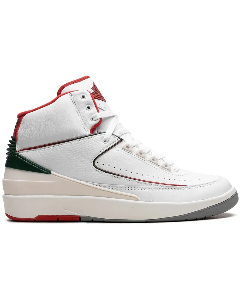 Jordan Air  2 Fire Red Sneakers - Weiß Weiß