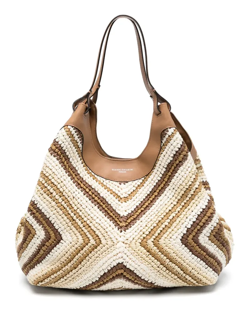 Gianni Chiarini Dua tote bag - Weiß Weiß