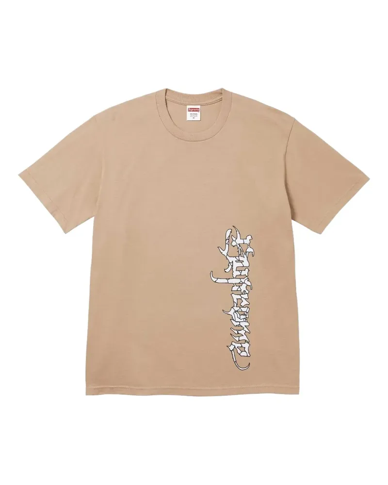Supreme Being T-Shirt mit grafischem Print - Braun Braun
