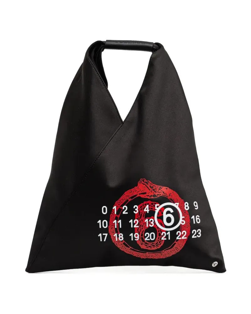Maison Margiela Year of the Snake Japanese Tote Bag - Schwarz Schwarz