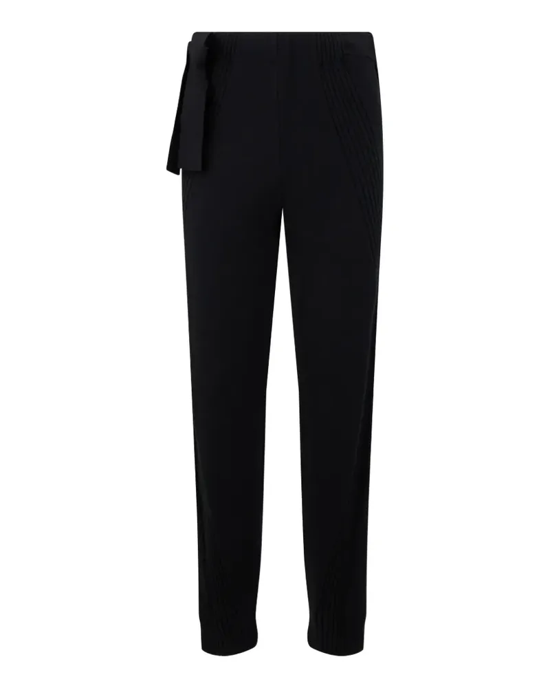 Alberta Ferretti Gerade Hose - Schwarz Schwarz