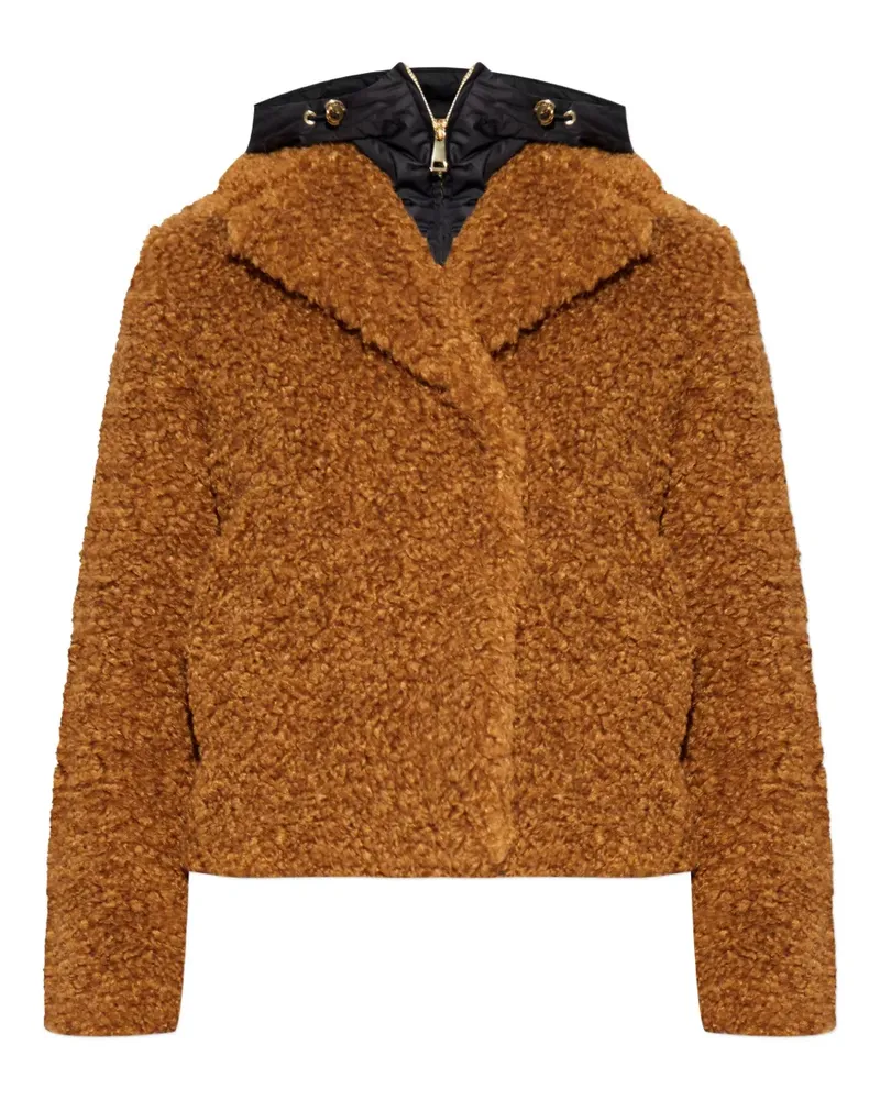 Moncler Barbot hooded-neck jacket - Braun Braun