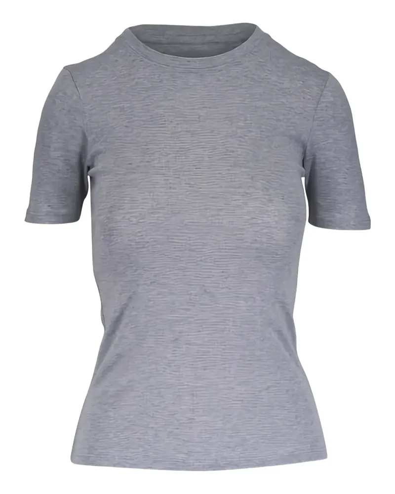 Nili Lotan T-Shirt mit rundem Ausschnitt - Grau Grau