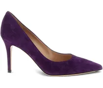 Spitze Stiletto-Pumps 85mm - Violett