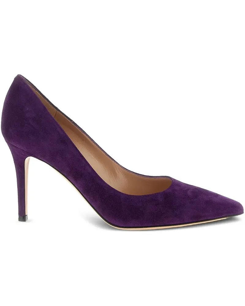 Gianvito Rossi Spitze Stiletto-Pumps 85mm - Violett Violett