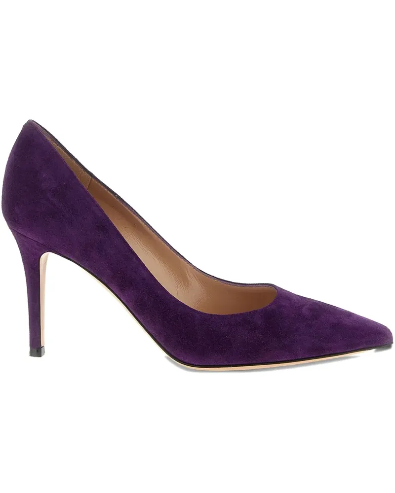 Gianvito Rossi Spitze Stiletto-Pumps 85mm - Violett Violett