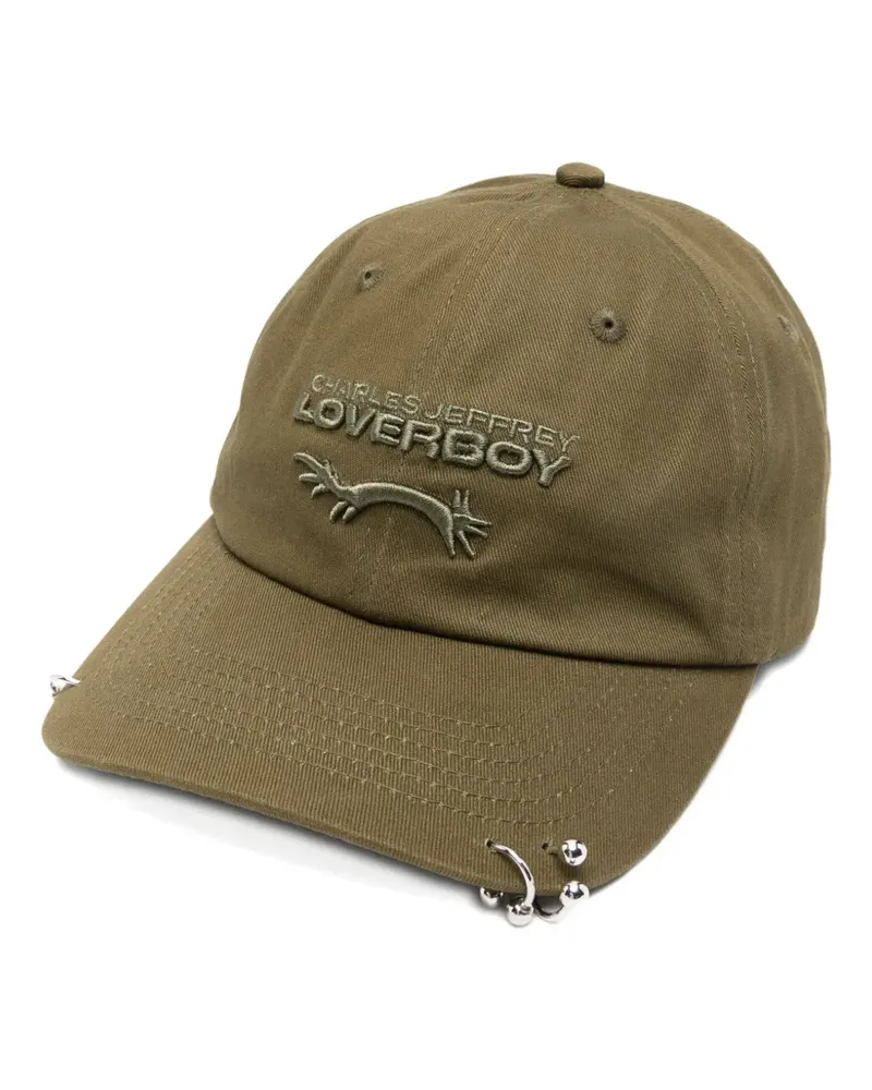 Charles Jeffrey Loverboy pierced baseball cap - Grün Grün