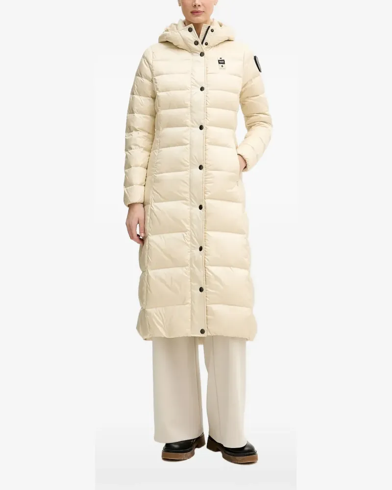 Blauer hooded padded jacket - Nude Nude