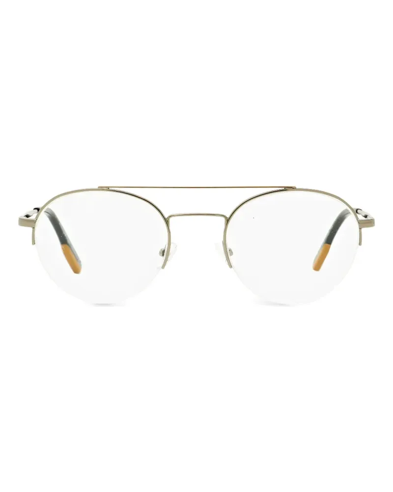 Ermenegildo Zegna 5131 Brille mit Doppelsteg - Gold Gold