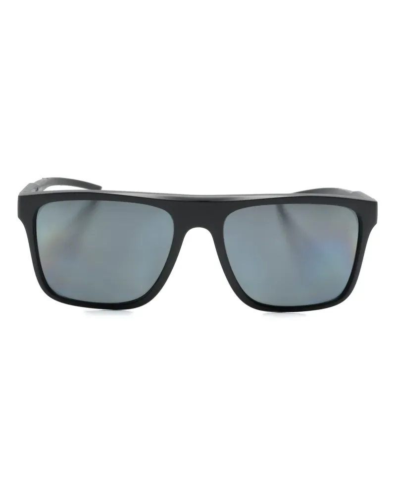 Ferrari Sonnenbrille mit eckigem Gestell - Schwarz Schwarz