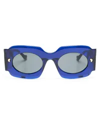 Nanushka Cathi Sonnenbrille Blau