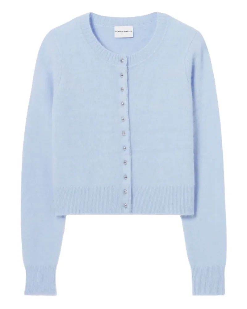 Claudie Pierlot Langärmeliger Cardigan - Blau Blau