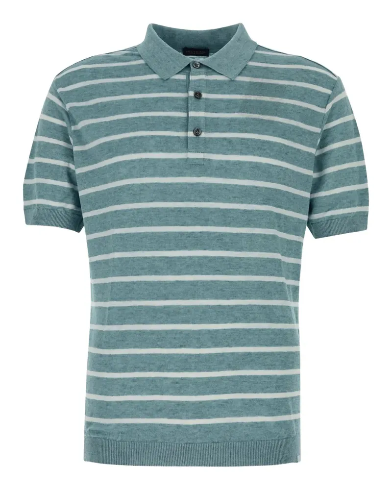 Paul & Shark Poloshirt mit Streifendetail - Blau Blau