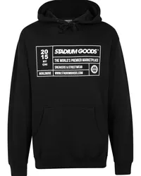 STADIUM GOODS Shoe Box Black Hoodie Schwarz