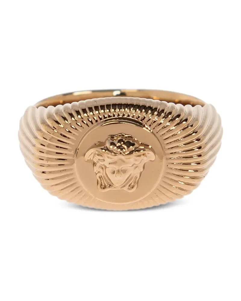 Versace Ring mit Medusa-Kopf - Gold Gold