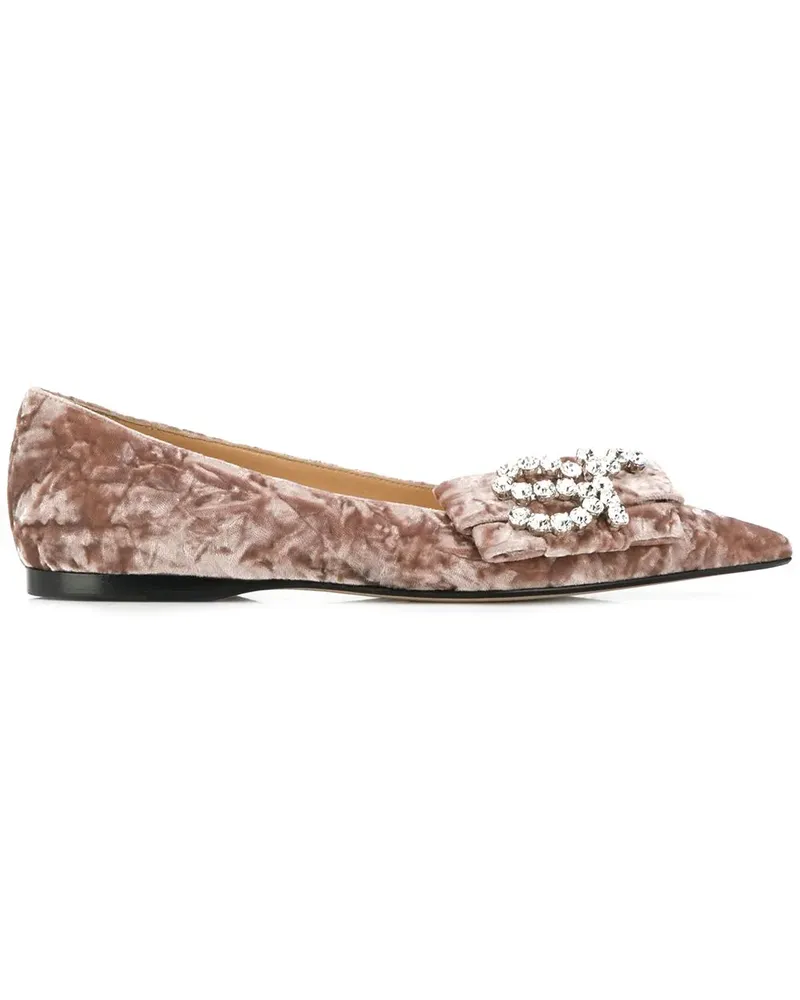 Sergio Rossi sr Icona' Ballerinas - Rosa Rosa
