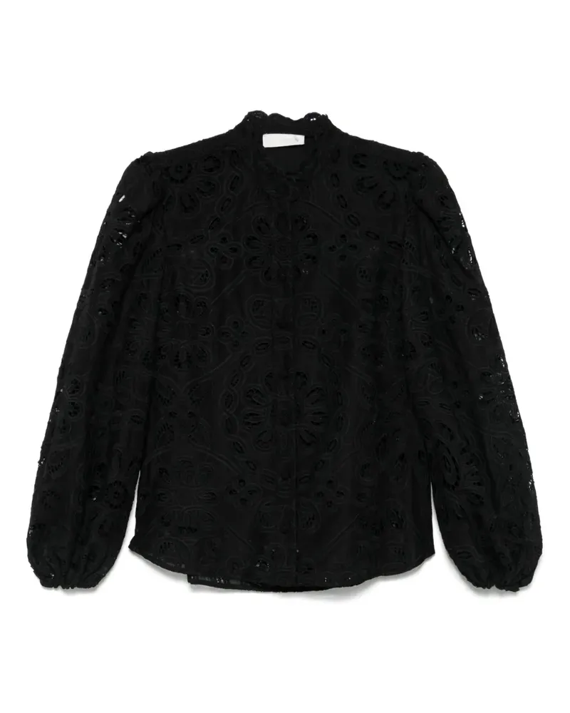 Zimmermann Rhiannon Bluse - Schwarz Schwarz