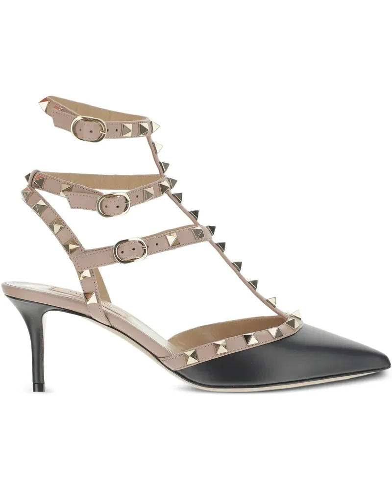 Valentino Garavani Rockstud Pumps mit Absatz 65mm - Schwarz Schwarz