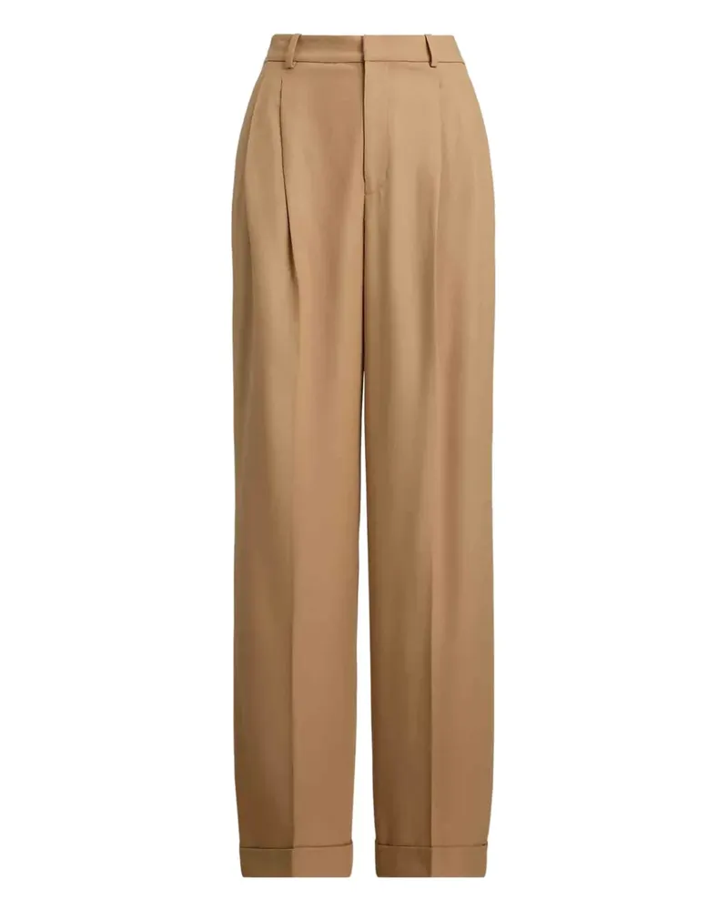 Ralph Lauren cuffed tailored trousers - Nude Nude