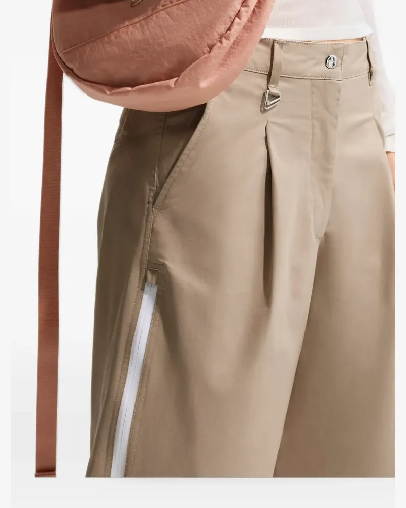 Nike Shorts mit Falten - Nude Nude