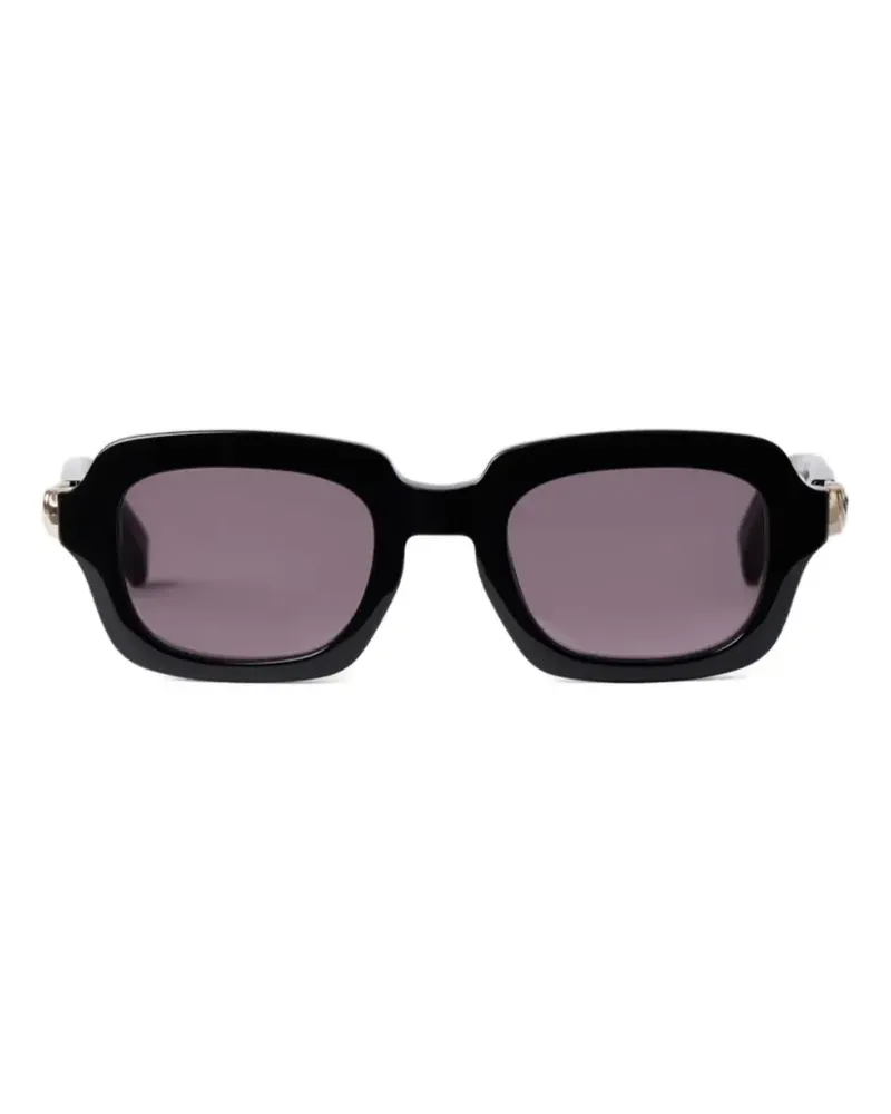 Sandro Sonnenbrille mit eckigem Gestell - Schwarz Schwarz