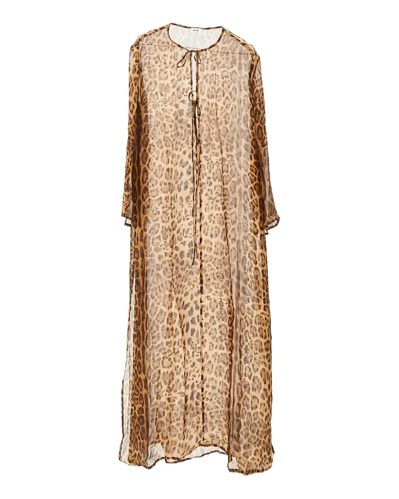 Reina Olga Sciura Maxikleid - Braun Braun