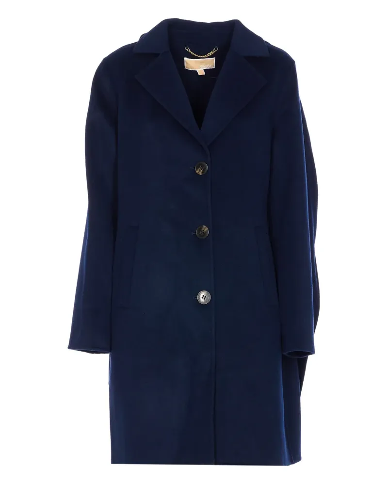 Michael Kors single-breasted coat - Blau Blau