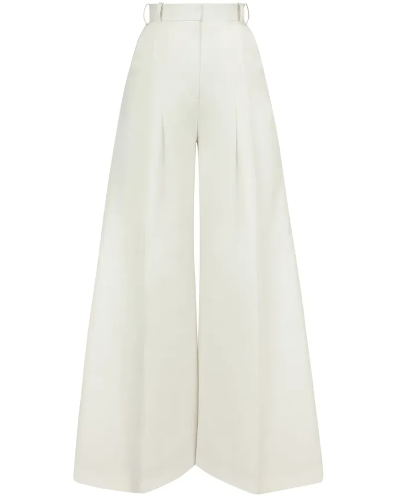 Nina Ricci Klassische Palazzohose - Weiß Weiß