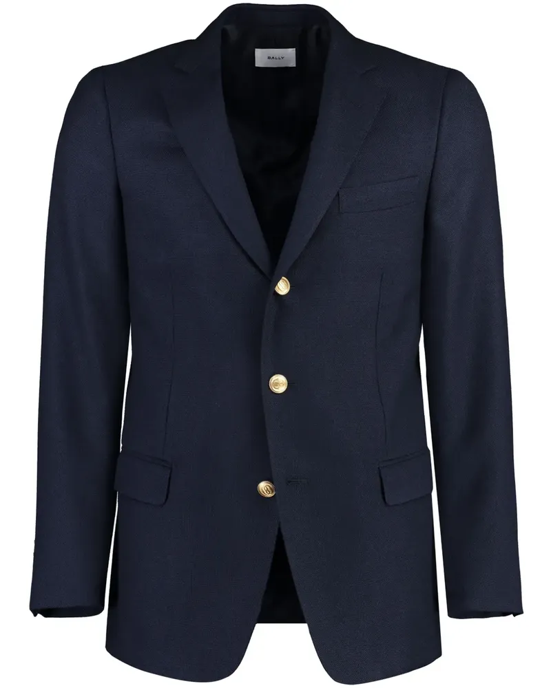 Bally Klassisches Sakko - Blau Blau