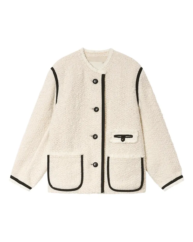 Isabel Marant MAYLIN Jacke mit Knopfbesatz - Nude Nude