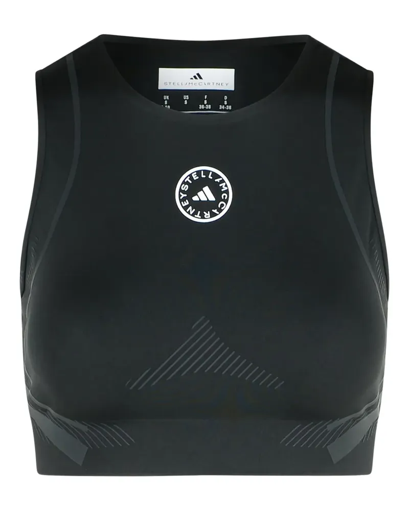 adidas Top mit Logo - Schwarz Schwarz