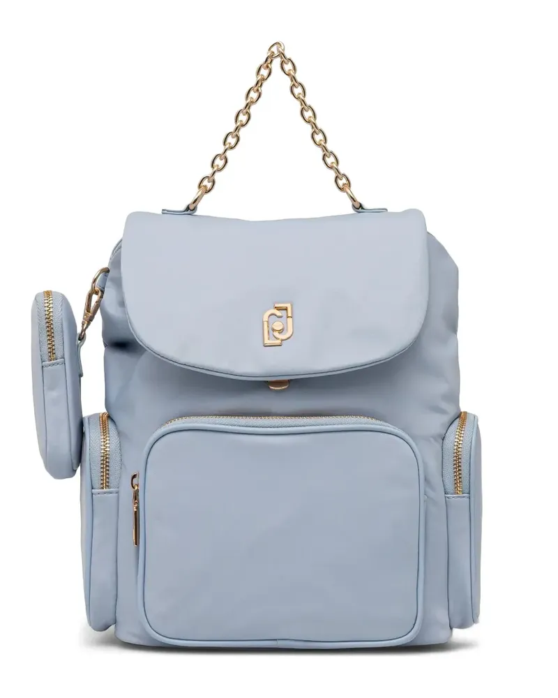Liu Jo Rucksack mit Logo - Blau Blau