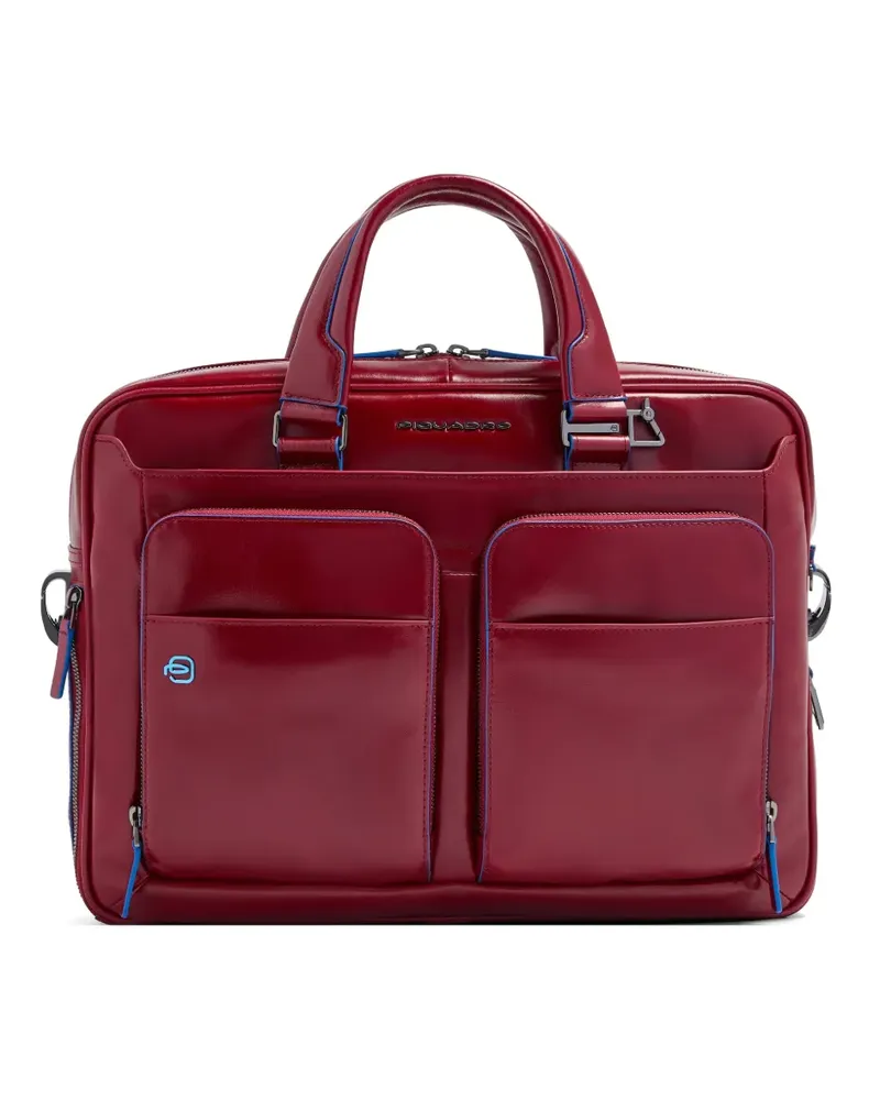Piquadro top handle laptop bag - Rot Rot