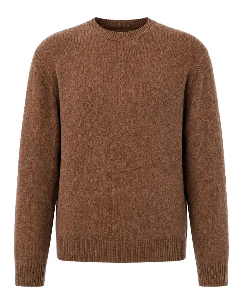 Roberto Collina Pullover mit rundem Ausschnitt - Braun Braun