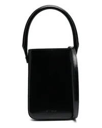 by FAR Mini-Tasche aus Leder Schwarz