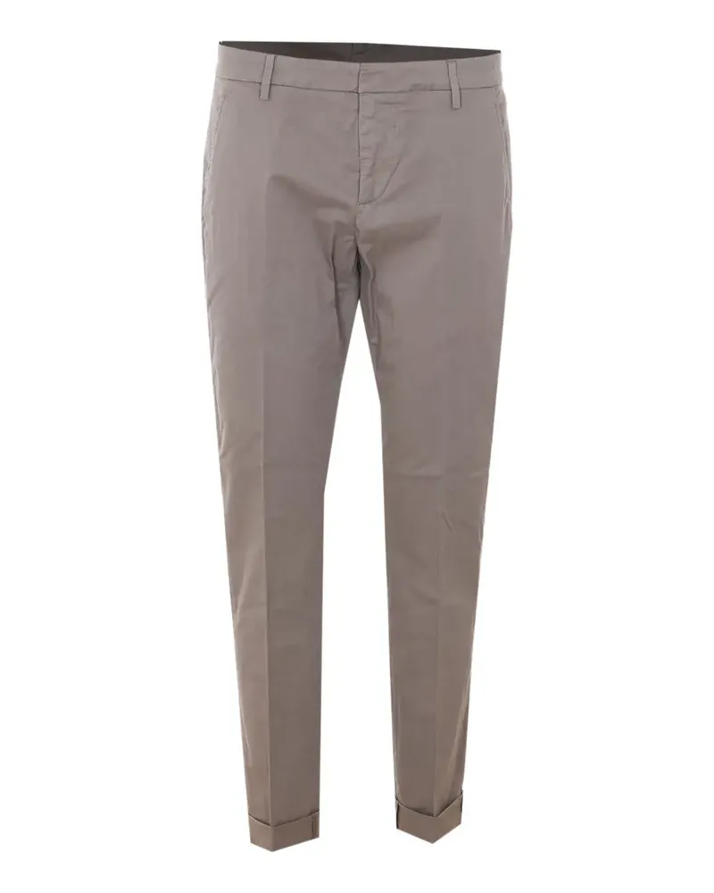 Dondup button zip trousers - Grau Grau